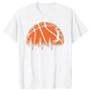 Unisex Clothing Basketball Heartbeat Tshirt Unisex Birthday Gifts Short Sleeves Funny Tees Fashion Graphic Tshirts Sport Lover