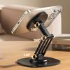 Держатель для мобильного телефона с противоскользящим покрытием, большой магнит, регулировка угла наклона на 360 градусов, складная подставка для мобильного телефона