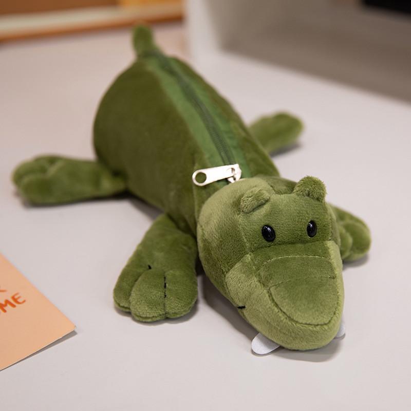 Plush Animal Pen Case With Large Capacity For Students And Office Supplies