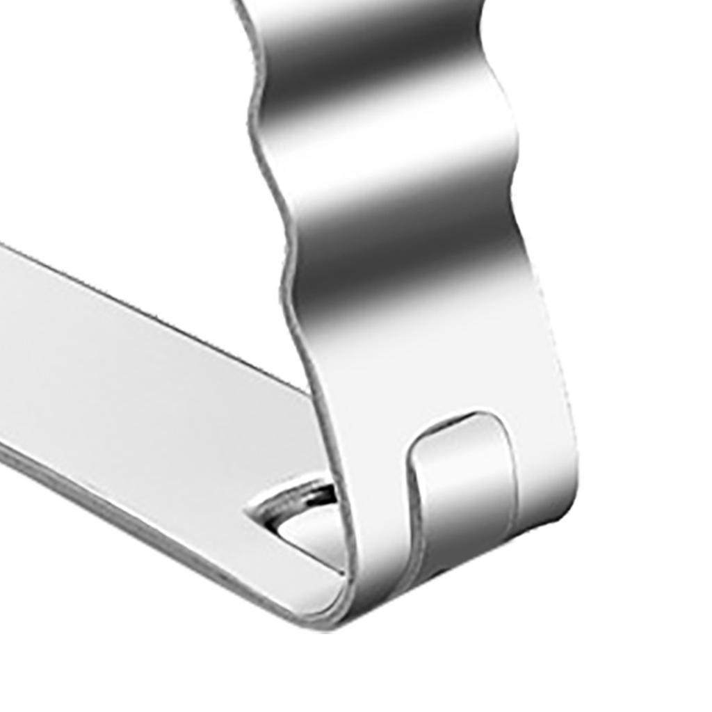 6 Pcs Tablecloth Clip Stainless Steel Secure Fixing Picnic Table Cloth Cover Clamp