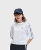 FRED PERRY [Womens] Tape T-Shirt - Snow White Afpf2612160-129
