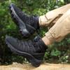 Men Boots New Platform Boots Outdoor Waterproof Casual Sneakers Working Men Ankle Boots Hiking Safety Shoes Mens Athletic