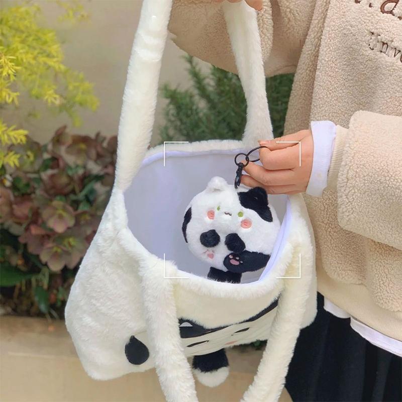 Милый плюшевый кулон, брелок с пищащим котом, кавайный кулон с толстым телом и кошкой, мягкая кукла, брелок для ключей, подвески на рюкзак для девочек, подарок