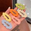 2pcs Trendy Hair Ornament Clouds Hair Clips Sweet Headwear Candy Color HairClips INS Style Cute Barrette Girls Hair Accessories
