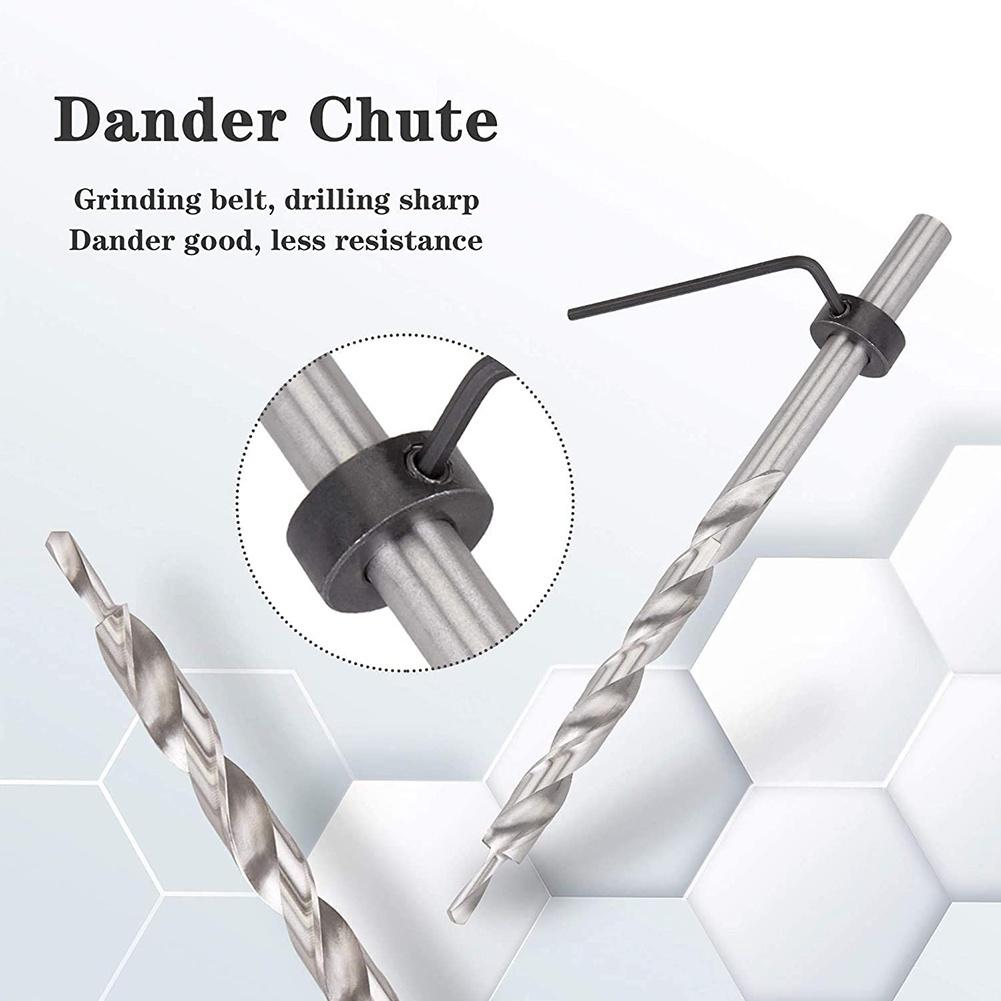 Pocket Hole Jig Kit 15 Degree Angle Drill Guide Set Woodworking Oblique Hole Locator Drill Bits Hole DIY Carpentry Tools