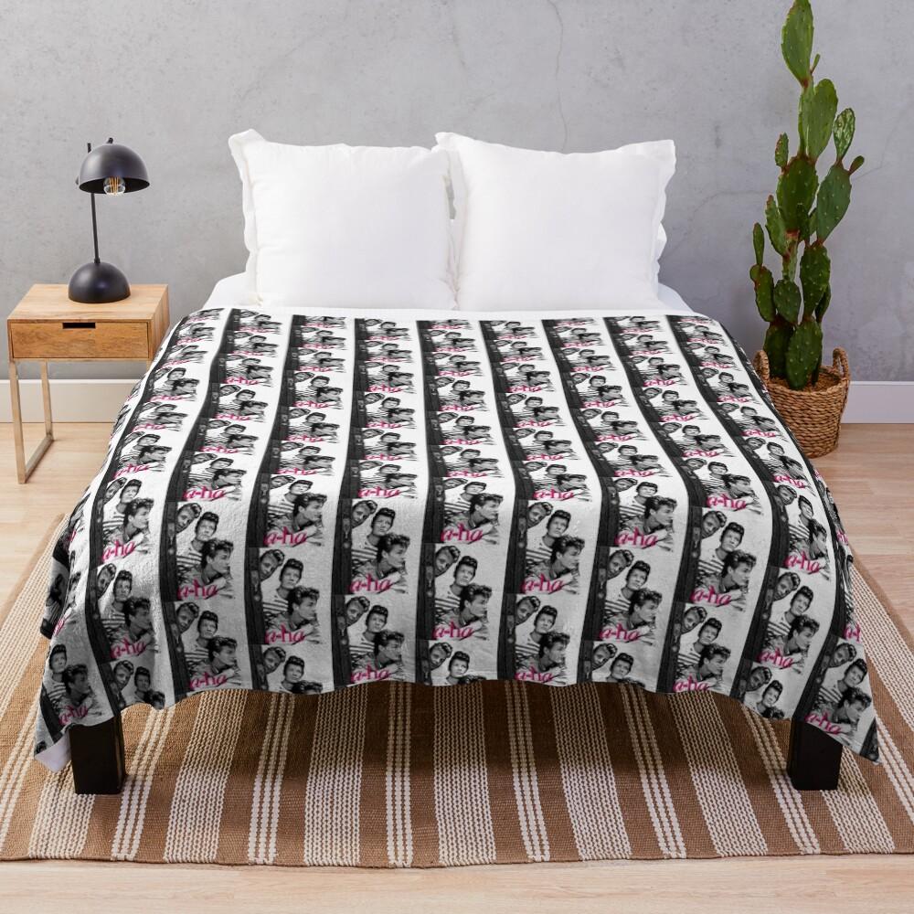 A-HA Band Top Edition 01 Throw Blanket