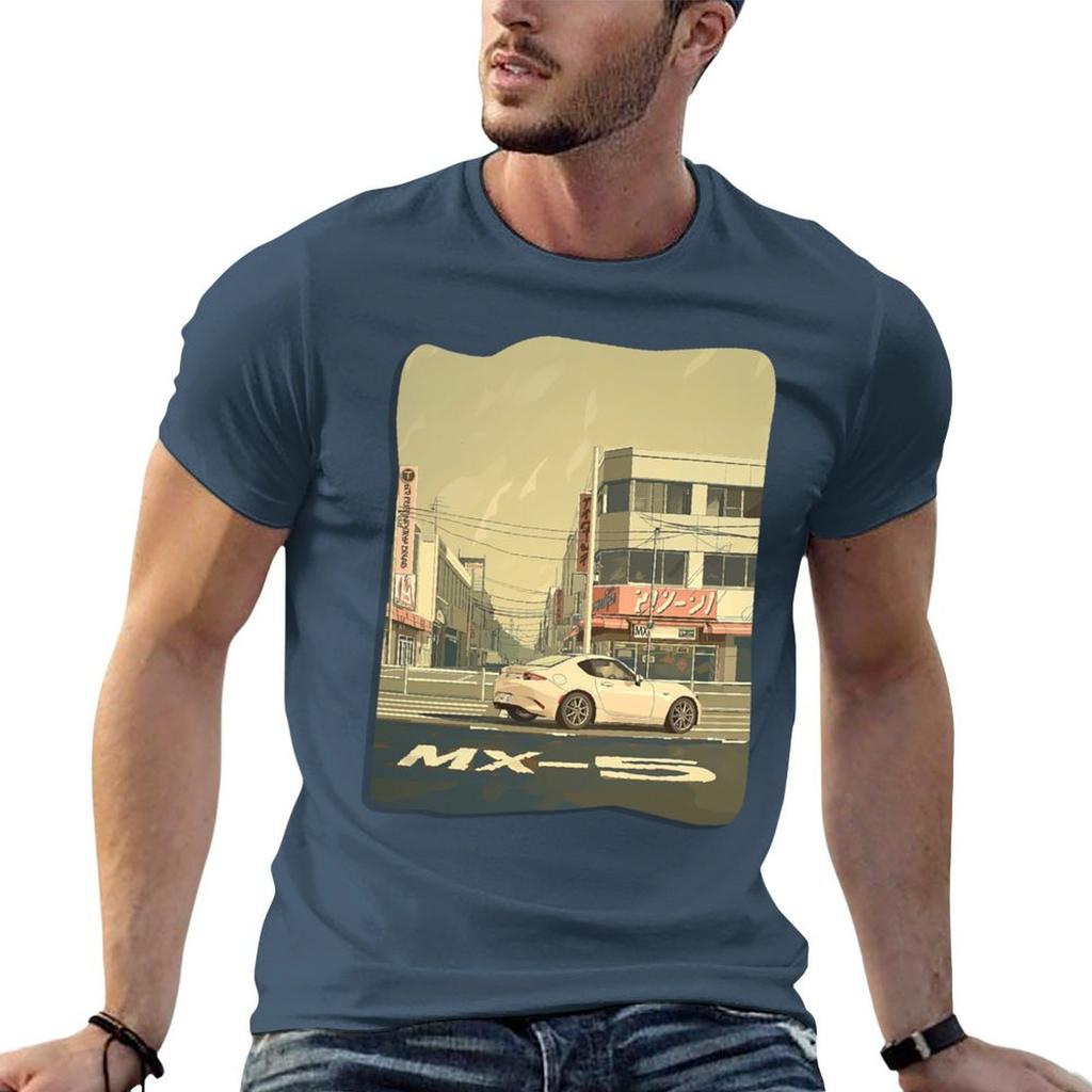 Mx5 Rf Miata Design In Japan Tshirt Soft Stretch Short Sleeve Top