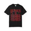 Heaven Is Closed Unisex Garment-Dyed T-Shirt | Casual Wear, Street Style, Graphic Tee, Gift for Friends, Music Lovers