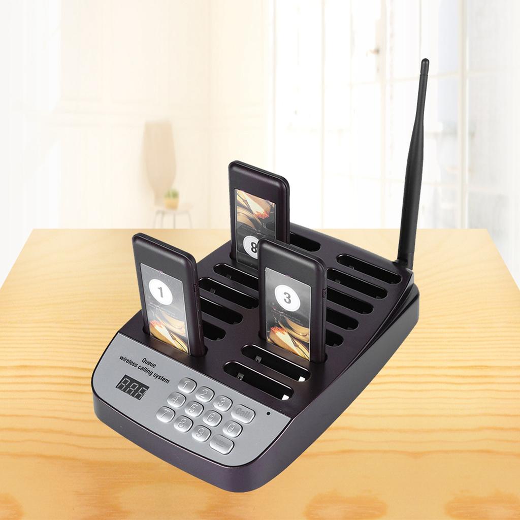 SU 66 1 to 16 Wireless Pager Waiting System Restaurant Queuing Calling System