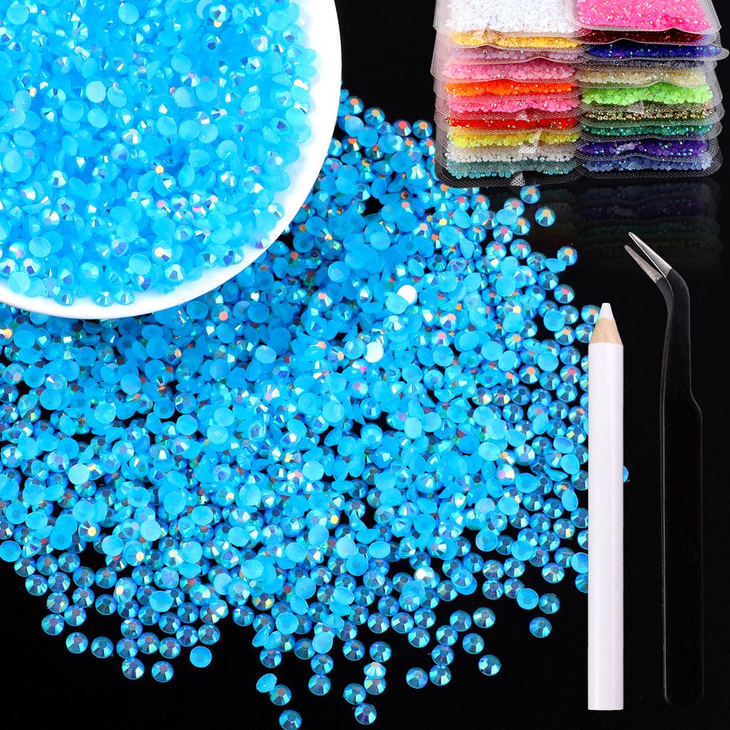 2Mm3Mm4Mm Flat Bottom Resin Drill Diy Handmade Mobile Phone Case Beauty Sticker Drill
