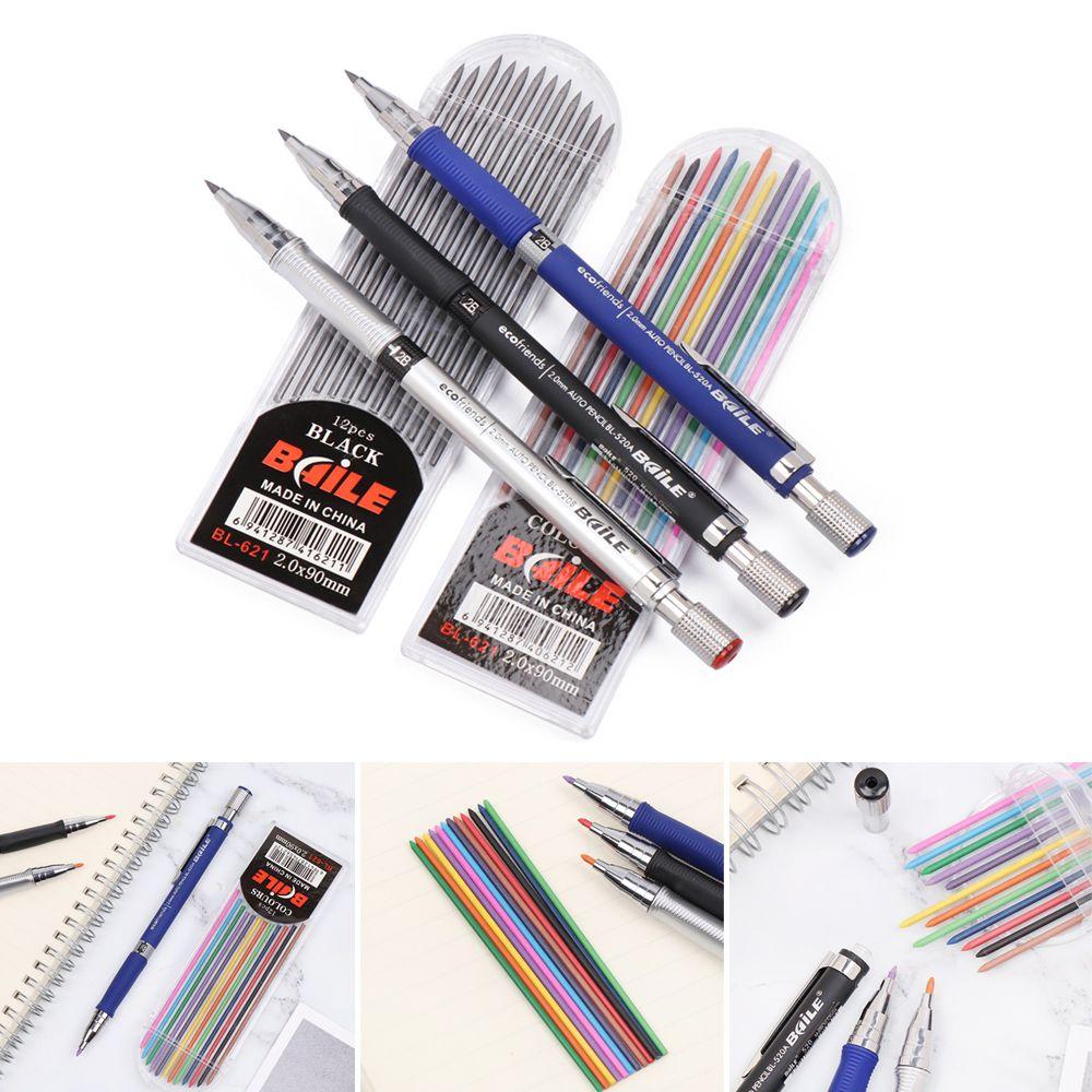 Office School Supplies Smooth Automatic Drawing Refill Activity Pencils Mechanical Pencil Lead