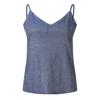 Womens Glitter Strappy Tank Tops Ladies Sexy  Cami Swing Vest Clubwear