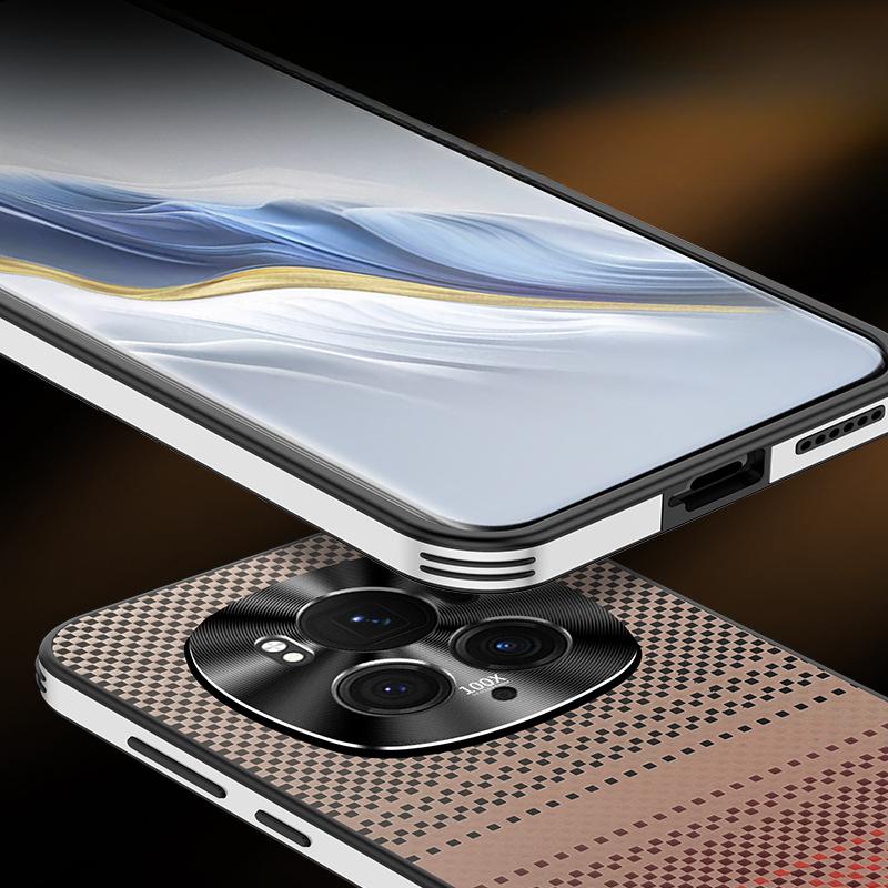 Подходит для Honor Magic7pro Чехол для мобильного телефона Противоударная подушка безопасности Honor Полностью закрывающий объектив Magic6 Креативный закат Женский