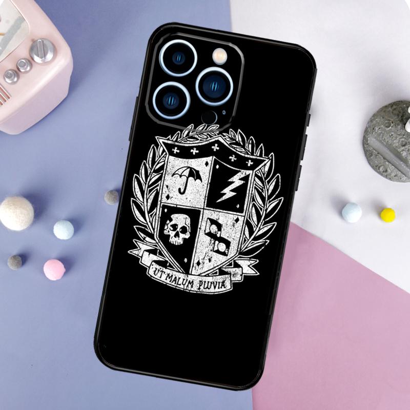 Umbrella Academy Logo Phone Case For iPhone 17 Pro Max 16 15 13 12 11 14 Pro Max Plus Mini 16e 17 Air Back Cover