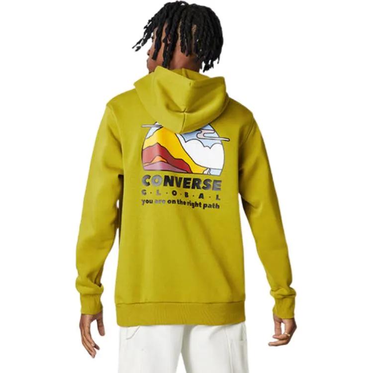 Converse Free World Sweatshirt Men's Green (Unisex) Sweatshirts 10022725 A02