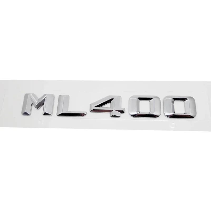 3D Car Rear Trunk Letters Stickers Decal Accessories for Mercedes Benz Old Style ML55 ML63 ML250 ML300 ML320 ML350 ML400 ML430 AX1