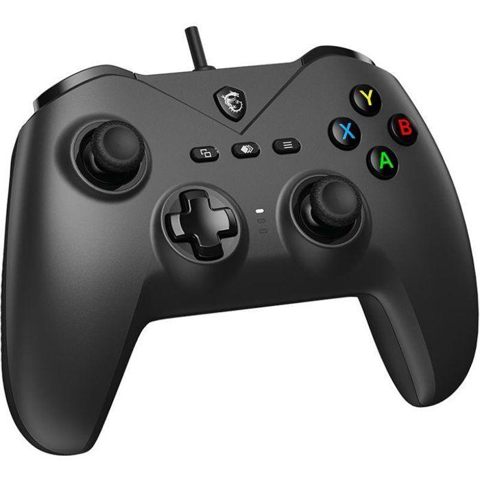 Manette de jeu - PC - FORCE GC200 - Filaire - Noir - MSI