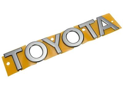 Оригинальные детали TOYOTA ЭМБЛЕМА В СБОРЕ РЕШЕТКА РАДИАТОРА Передняя табличка с названием Номер детали № 2 75310-YP040