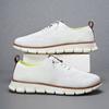 New Lightweight Lace-up Casual Men's Shoes Breathable Fly-woven Men's Large-size Men Loafers