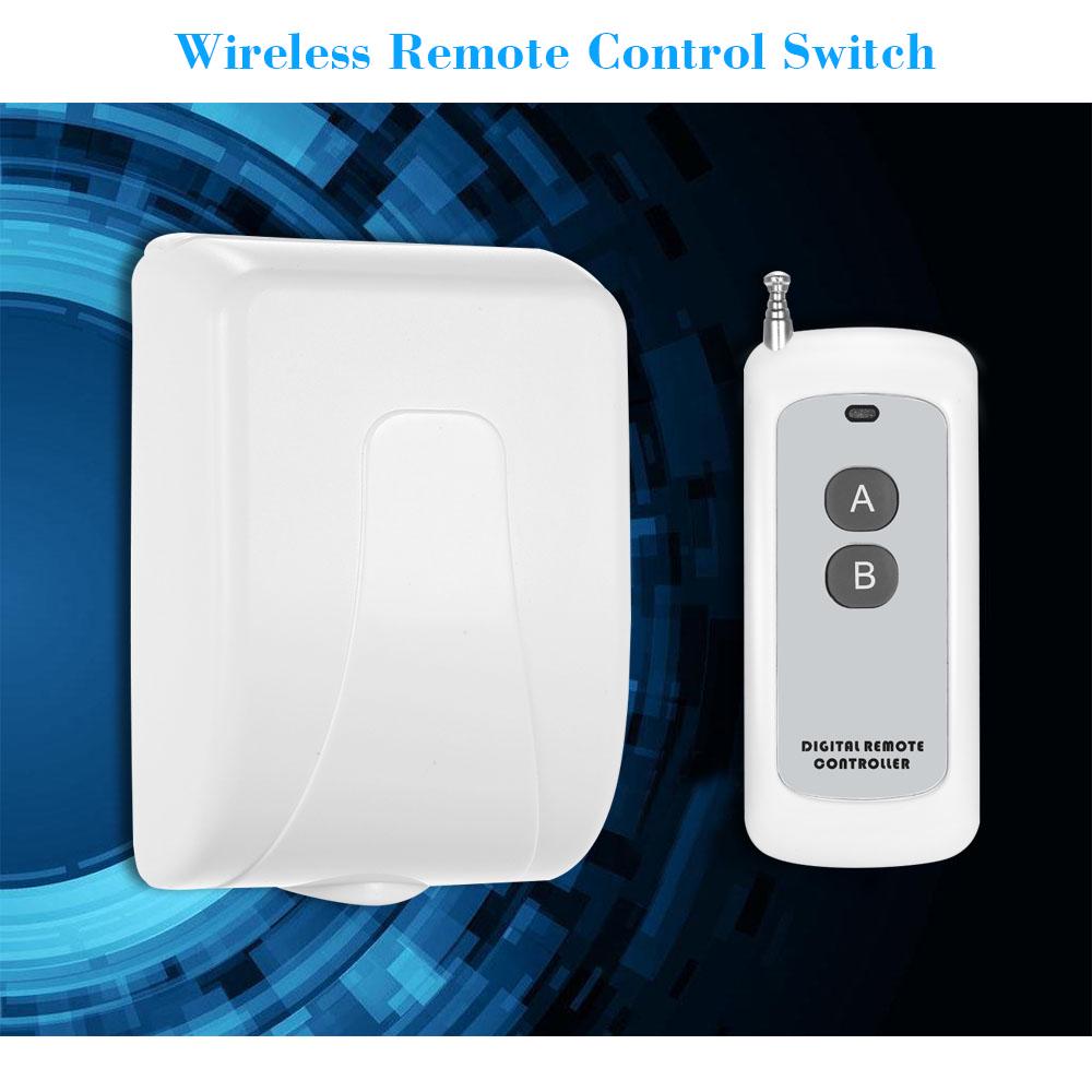 Smart Home 433Mhz RF   12V 2CH Learning   Wireless Remote Control   Relay Receiver Transmitter   Remote   System and   Range