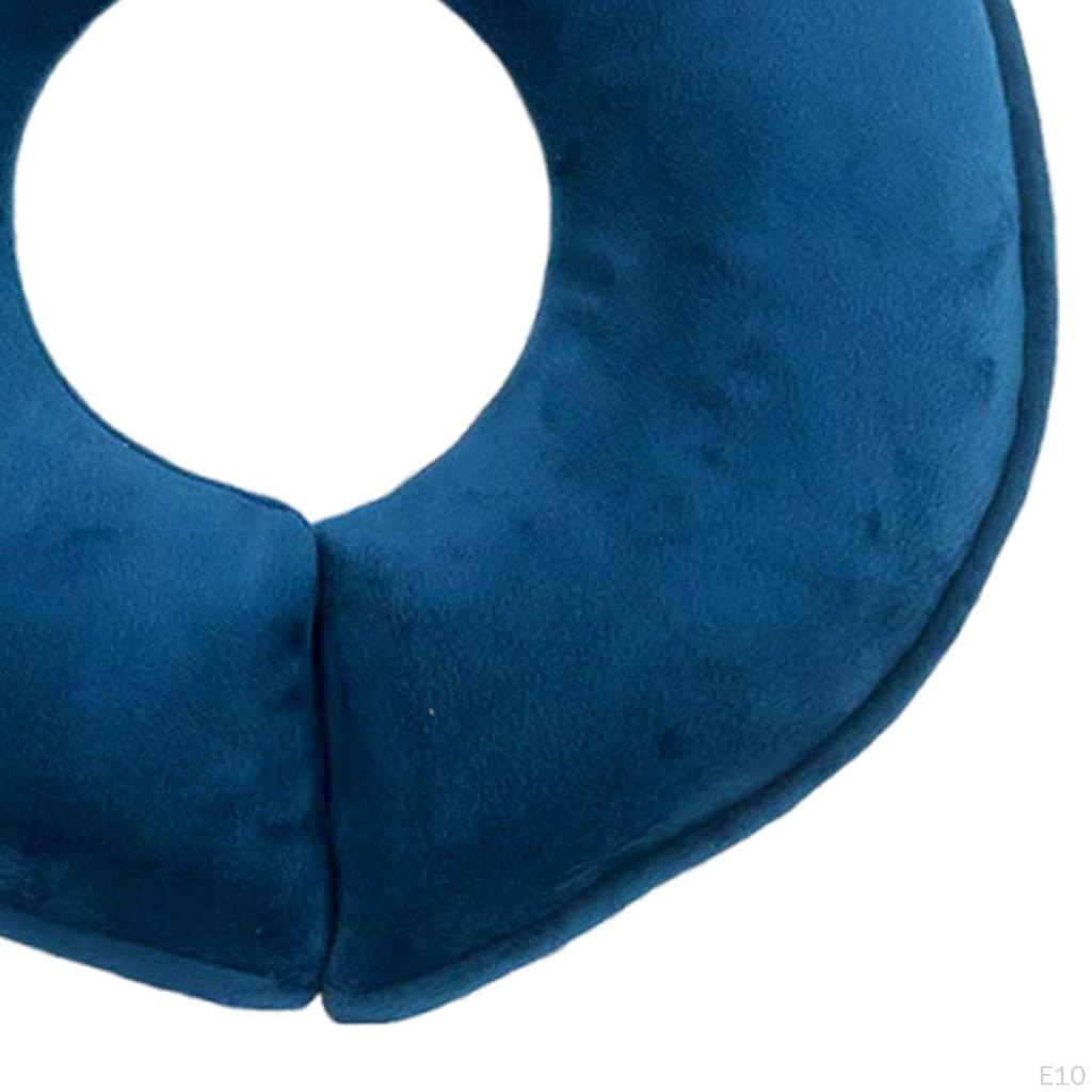 Face Down Pillow Breathable Headrest Massage Bed Comfort Memory Foam U Shape Neck