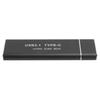 Hard Disk Box M.2 NGFF to USB3.1 Aluminum Alloy Solid State TypeC External Enclosure (Not Inclube Hard Disk)