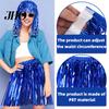 Soft Breathable Skirt Rain Dance Costume Streamer Fringe Half for Beach Parties Sequin Cheerleading Team Dress Adults Kids Adjustable Tassel