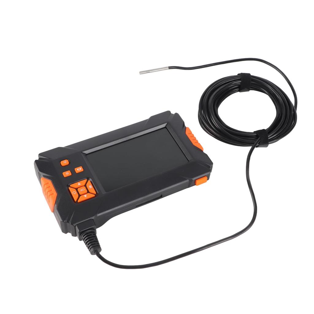 Endoscope Camera 4.3in LCD Display 5m Cable 360 Degrees Rotation 3.9mm Lens Borescope for Maintenance