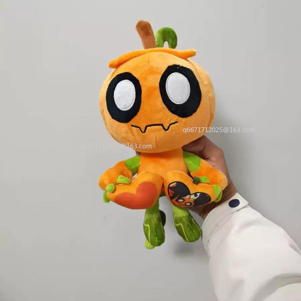 Милая плюшевая тыква Gourdy из мира Денди, мягкая игрушка для обнимания, для украшения комнаты, рождественский подарок на день рождения, к празднику