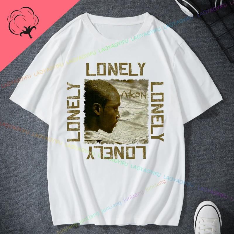 Best Of Akon Classic Album Cover Top Y2k Clothes for Women Mens Tshirt Printed Tops Are Loose and Slim Fit Womens Goth