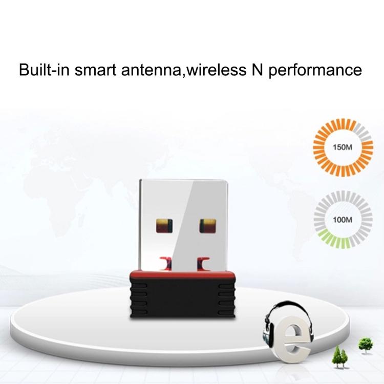 RTL8188 150 Мбит/с 2,4 ГГц USB 2.0 WiFi адаптер внешняя сетевая карта