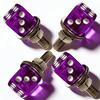 4Pcs Dice Shaped License Plate Screws, Universal Auto Plate Frame Fasteners,  Decorative Bolts for Car Exterior Accessories
