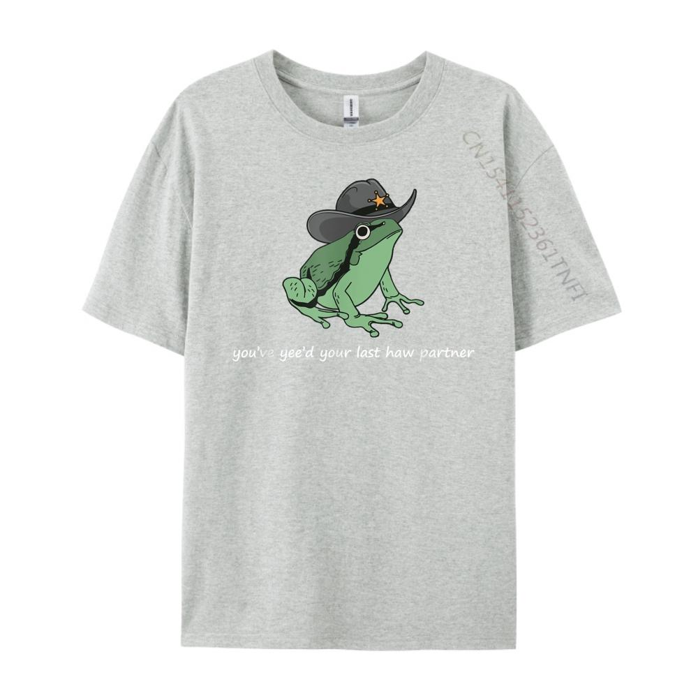 Frog With Cowboy Hat You Ve Yee D Your Last Haw Jokes XS Graphic T Shirts Funny T Shirts T-shirts Alphabet