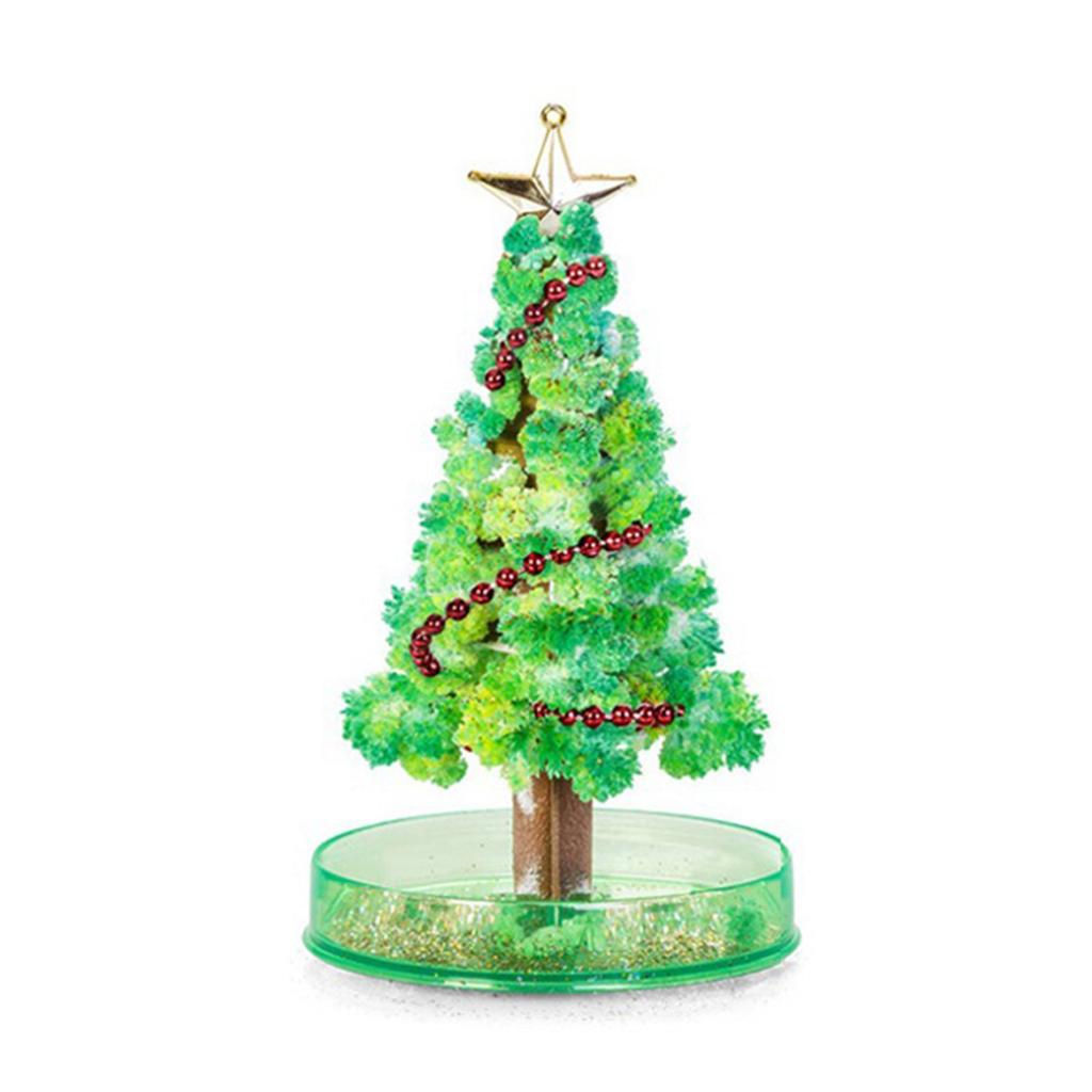 Christmas Growing Tree ally Paper Growing Tree Desktop Ornament for Kids Adults Xmas New Year Gift