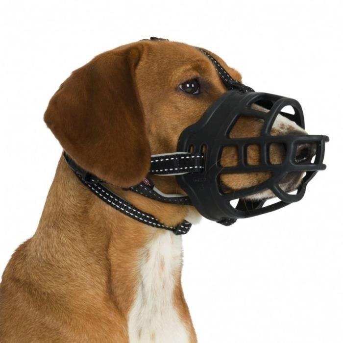 Muselière TRIXIE Muzzle Flex - Caoutchouc - Taille L/XL - Noir