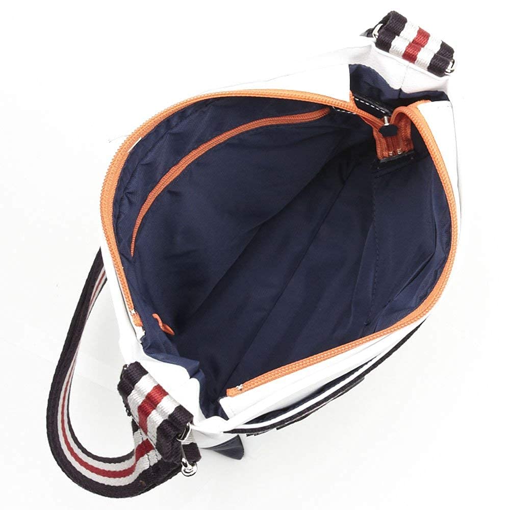 [Pensees] CASTELBAJAC Мини-сумка через плечо, Белая, 59114-WH