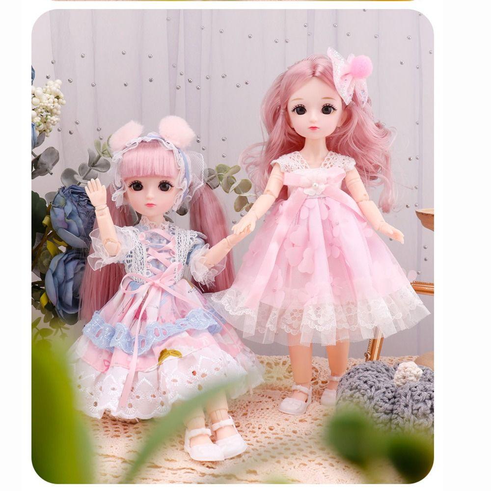 23 подвижных шарнирных куклы 30 см 23 подвижных шарнирных куклы с одеждой платьем DIY игрушечные куклы для девочек