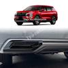 Для Mitsubishi Outlander 2025 2026 ABS хром черный Задний бампер задний Противотуманная фара Лампа декоративная рамка выхлопной трубы воздухозаборник отделка