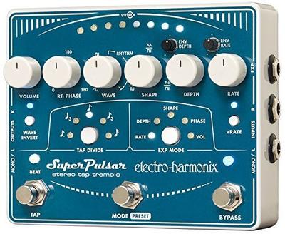 Эффектор Stereo Tap Tremolo Super Pulsar Electro-Harmonix Electro-Harmonix [Предмет]