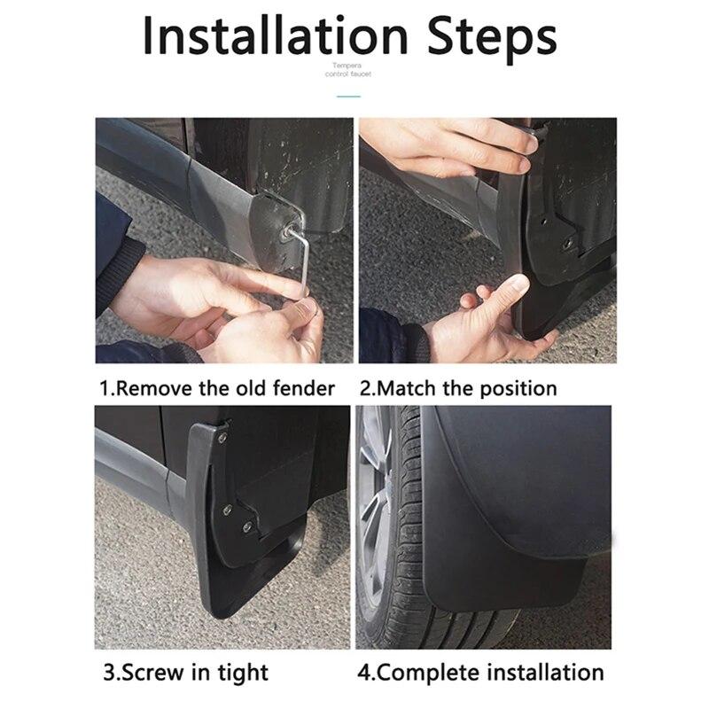 For Hyundai Elantra 2001~2006 XD 2002 2003 2004 2005 Car Fender Mudguard Mud Flaps Guard Splash Flap Car Accessories