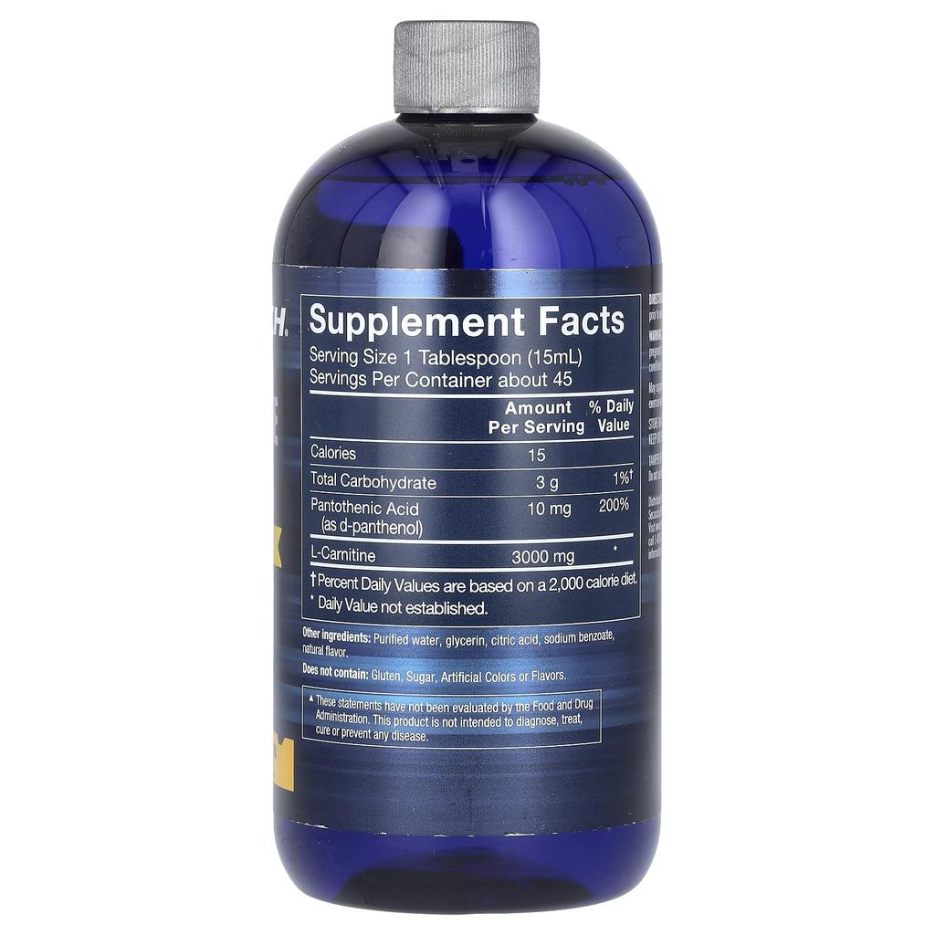 L-Carnitine 3000, Peach Mango, 709Ml(24Fl Oz)