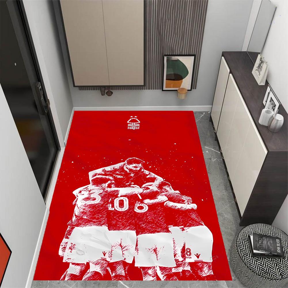 Tree Forest Logo Area Rug Perfect for Decorate room Outdoor Bedrooms Foyer Antislip Carpet Decorate Offices