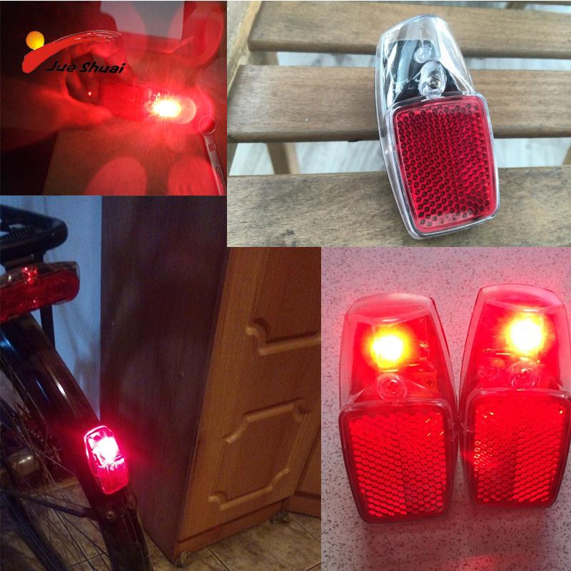 Rear Fender Tail Light for Bike Taillights Safety Lamp LED Warning Stoplight Mudguard Brake Light Bike Accessories 7