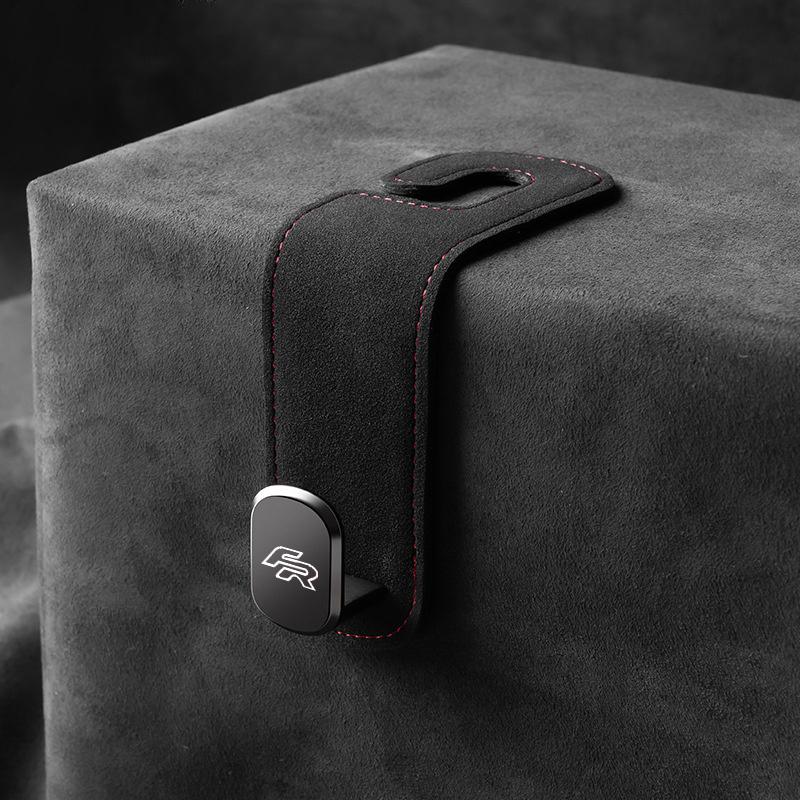 Car Seat Back Hook Suede Rear Storage Storage Small Hook For Seat FR Leon Ibiza Altea 5f Mk2 Mk3 TARRACO Auto Interior Accessory ibz023