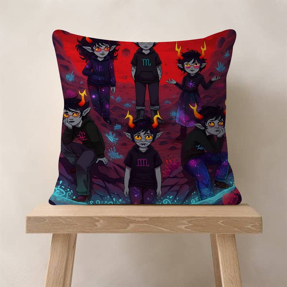 Популярный интернет-аниме HHomestuck Персонализированная наволочка Детская спальня Декор для дикой вечеринки Наволочка Подарок на день рождения ребенка