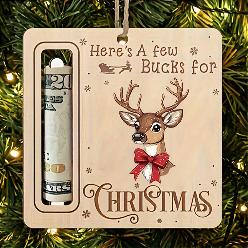 Рождественские украшения, кошелек-елка, милый кошелек, рождественские украшения, Санта Клаус, олень