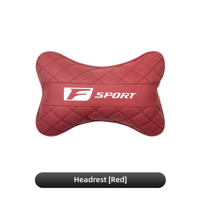 AIT1 Car Seat Head Support Cushion Lumbar Pillow Interior Accessories For Lexus F SPORT LBX NX RX 350h 450h ES UX 300e GS GX IS LS LX