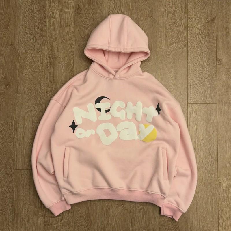Unisex Streetwear Hoodie With Bold Letter Print Loose Fit Long Sleeve Casual Pullover Men Women