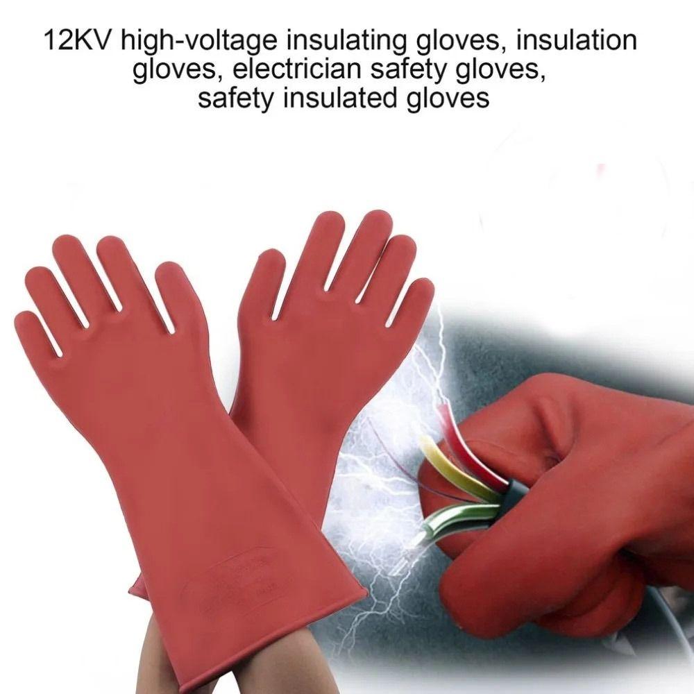 1 Pair Anti-electricity Protect Anti-Electricity Gloves Breathable Work Gloves  Electrical