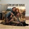 Dutton Ranch: Western Adventure Plush Blanket Soft Comfortable All Seasons blanket Sofa Office Naps blanket Outdoor Travel throw Perfect Gift